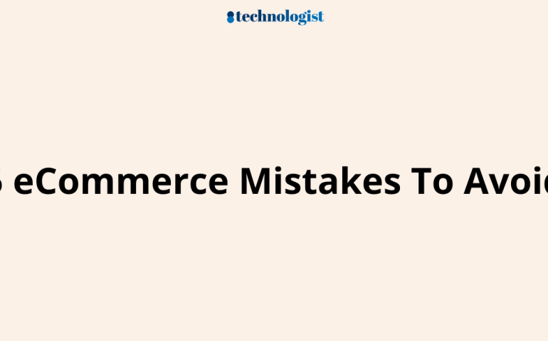 5 eCommerce Mistakes To Avoid