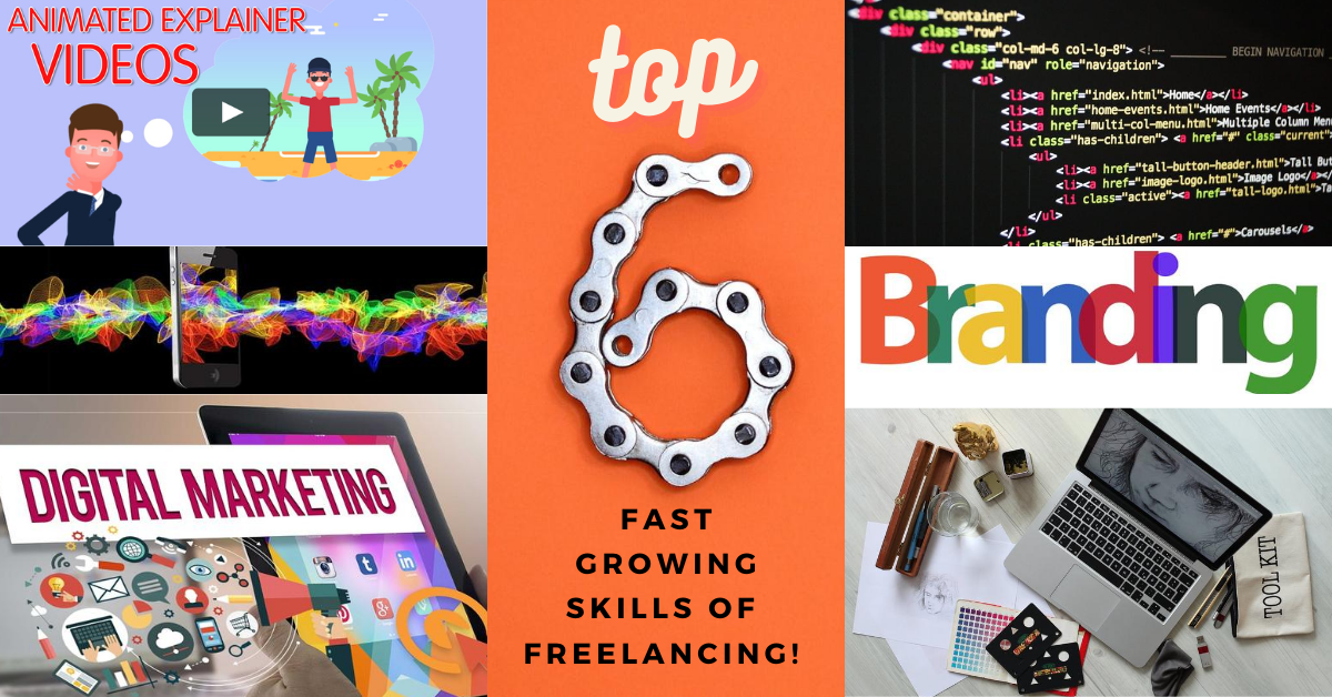 Top 6 Fast-Growing Skills To Start Your Career In Freelancing