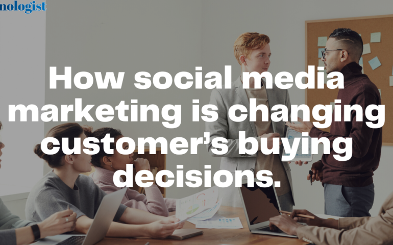 How social media marketing is changing customer