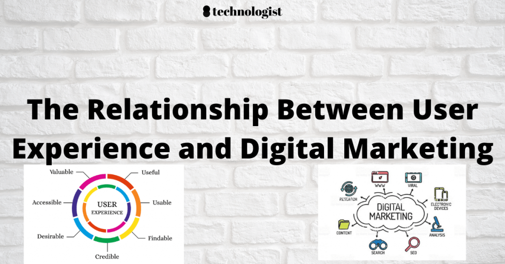 relation btw user experience digital marketing
